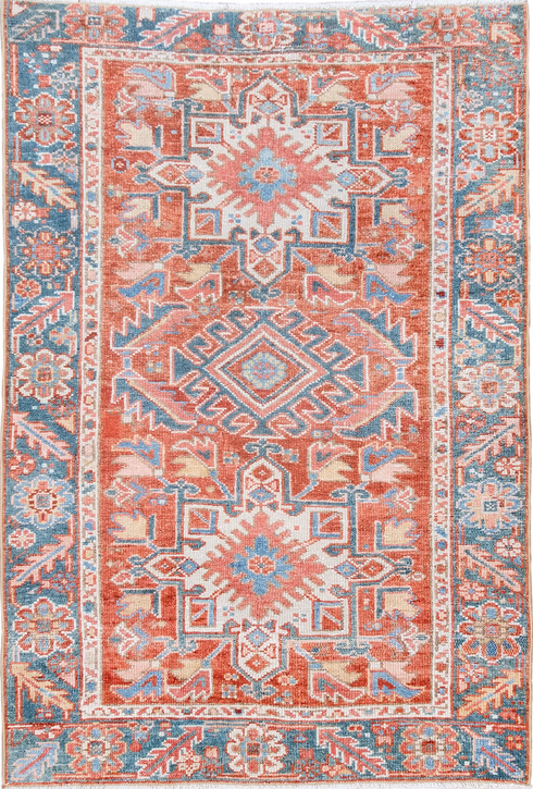 Antique Karaje Area Rug (2' x 4')